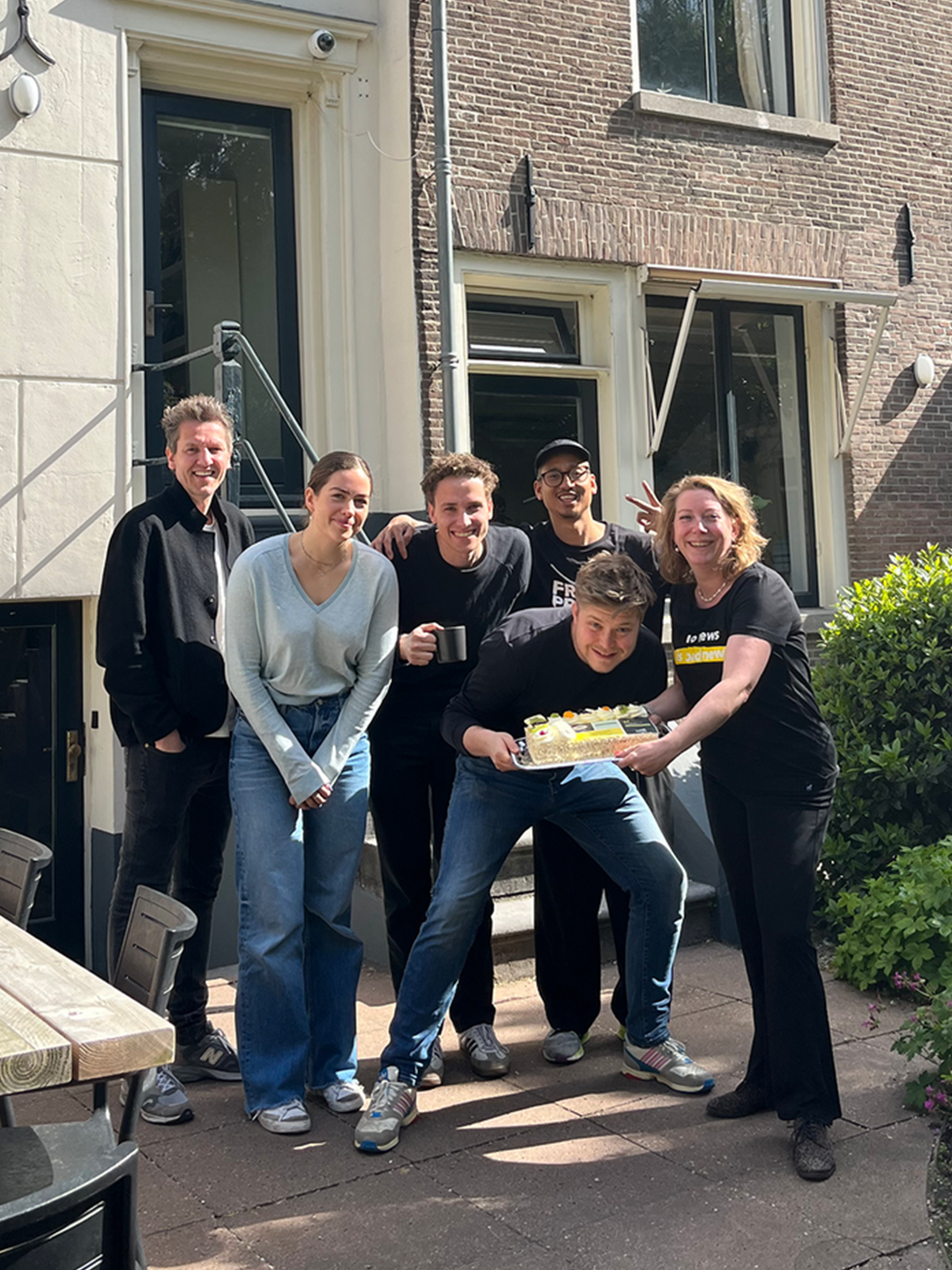 Celebrating launch of the Erased Font