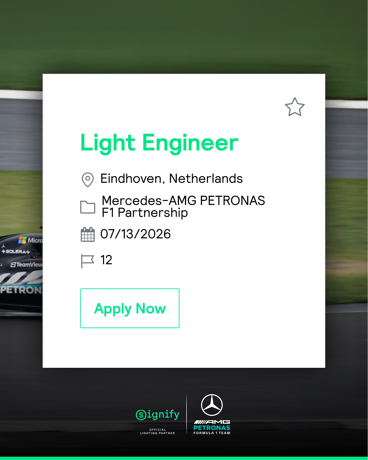 Light Engineer job opening